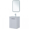 Тумба под раковину Aquanet Практика 50 330451 подвесная Белая матовая, купить, цена, заказать, магазин, доставка, скидка, промокод, купить, цена, заказать, магазин, доставка, скидка, промокод