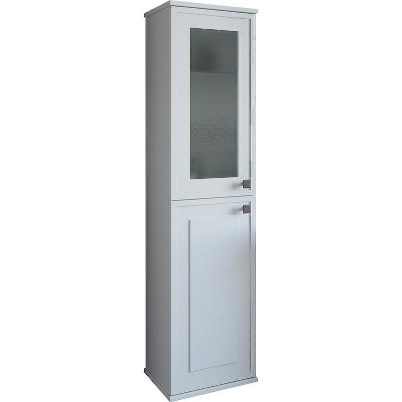 Шкаф пенал Sanflor Модена 34 L С04613 Белый, купить, цена, заказать, магазин, доставка, скидка, промокод, купить, цена, заказать, магазин, доставка, скидка, промокод