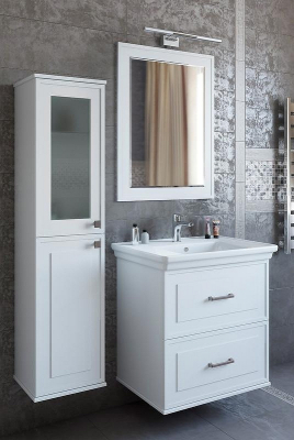 Шкаф пенал Sanflor Модена 34 L С04613 Белый