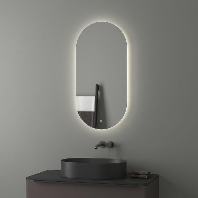 Зеркало Evoform Ledshine 100x50 BY 2687 с подсветкой 21.5 W - сенсорный выключатель - нейтральный белый свет