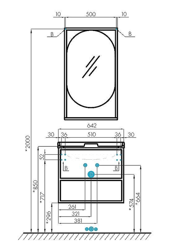 Зеркало Aquaton Лофт Фабрик 50 1A242502LTDU0 Дуб эндгрейн, купить, цена, заказать, магазин, доставка, скидка, промокод, купить, цена, заказать, магазин, доставка, скидка, промокод