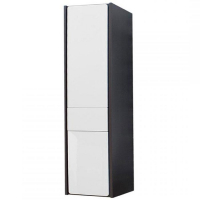 Шкаф пенал Roca Ronda 32 ZRU9302966 L подвесной Белый глянец Антрацит, купить, цена, заказать, магазин, доставка, скидка, промокод, купить, цена, заказать, магазин, доставка, скидка, промокод