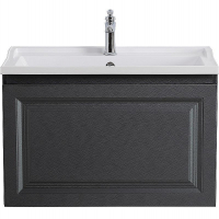 Тумба под раковину Cezares Giubileo 80 GIUBILEO-N-80-1C-SO-TIT-P подвесная Титан, купить, цена, заказать, магазин, доставка, скидка, промокод, купить, цена, заказать, магазин, доставка, скидка, промокод