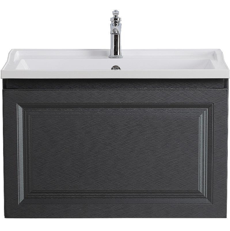 Тумба под раковину Cezares Giubileo 80 GIUBILEO-N-80-1C-SO-TIT-P подвесная Титан, купить, цена, заказать, магазин, доставка, скидка, промокод, купить, цена, заказать, магазин, доставка, скидка, промокод