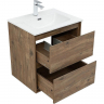 Тумба под раковину Aquanet Милан 60 336377 подвесная Дуб рустикальный, купить, цена, заказать, магазин, доставка, скидка, промокод, купить, цена, заказать, магазин, доставка, скидка, промокод
