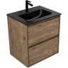Тумба под раковину Aquanet Милан 60 336377 подвесная Дуб рустикальный, купить, цена, заказать, магазин, доставка, скидка, промокод, купить, цена, заказать, магазин, доставка, скидка, промокод