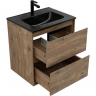 Тумба под раковину Aquanet Милан 60 336377 подвесная Дуб рустикальный, купить, цена, заказать, магазин, доставка, скидка, промокод, купить, цена, заказать, магазин, доставка, скидка, промокод
