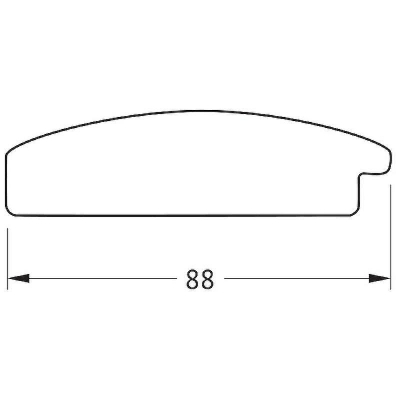 Зеркало Evoform Octagon 61x61 BY 7404 в багетной раме - Серебряная кольчуга 88