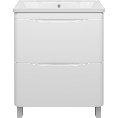 Тумба с раковиной Misty Атлантик 70 УТ000012600 Белая