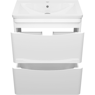 Тумба с раковиной Misty Атлантик 70 УТ000012600 Белая