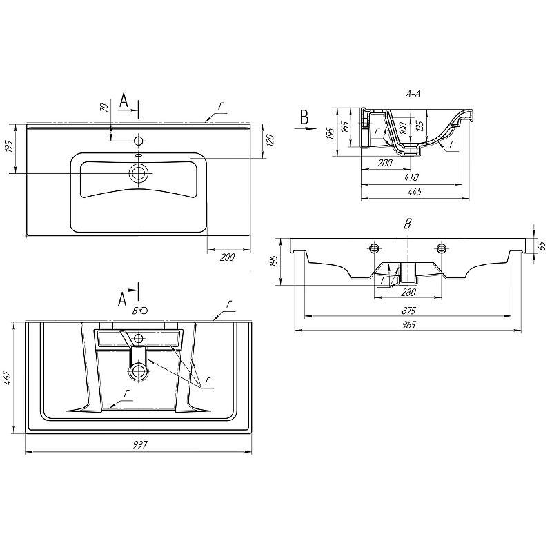 Тумба с раковиной Misty Аврора 100 УТ000024195 Белая матовая, купить, цена, заказать, магазин, доставка, скидка, промокод, купить, цена, заказать, магазин, доставка, скидка, промокод