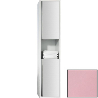 Шкаф пенал SanVit Контур 32 pkontur в цвете Ral вертикальные ручки подвесной Розовый глянец, купить, цена, заказать, магазин, доставка, скидка, промокод, купить, цена, заказать, магазин, доставка, скидка, промокод