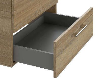 Тумба под раковину Cersanit Lara 70 64136 (63415) подвесная Орех