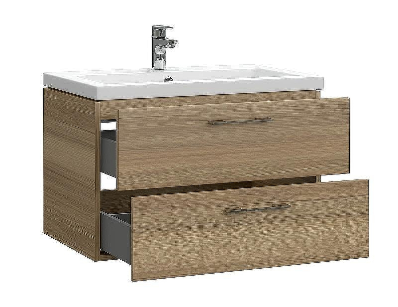 Тумба под раковину Cersanit Lara 70 64136 (63415) подвесная Орех, купить, цена, заказать, магазин, доставка, скидка, промокод, купить, цена, заказать, магазин, доставка, скидка, промокод