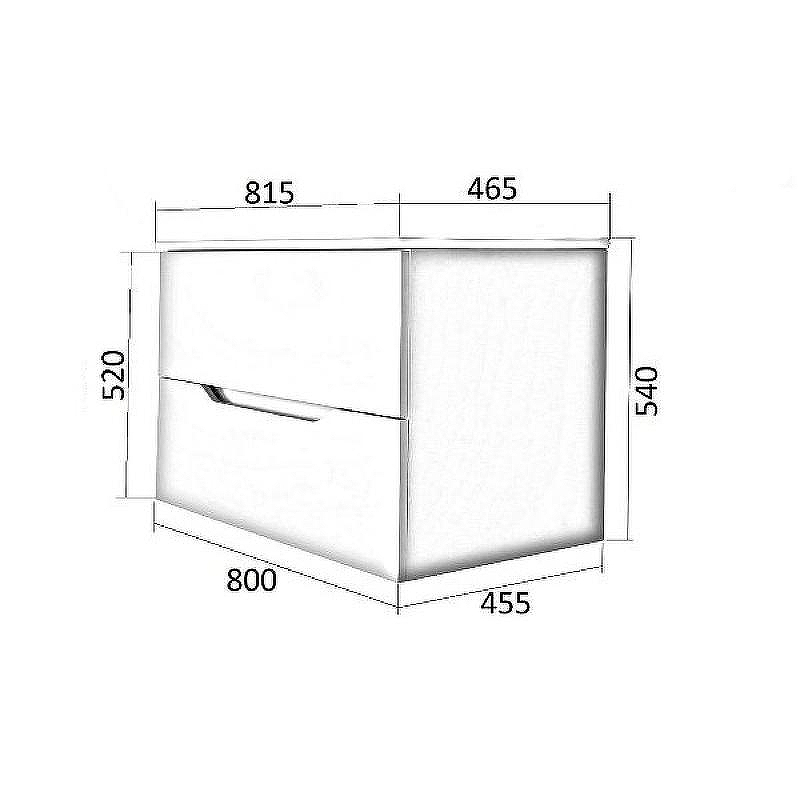 Тумба с раковиной Orange Line 80 Li-80Tug+Ra подвесная Графит матовый, купить, цена, заказать, магазин, доставка, скидка, промокод, купить, цена, заказать, магазин, доставка, скидка, промокод