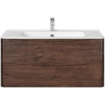 Тумба под раковину Vincea Paola 100 VMC-2P100RW подвесная R.Wood