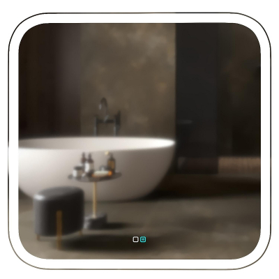 Зеркало Mixline Валерия 80 545521 с подсветкой с сенсорным выключателем