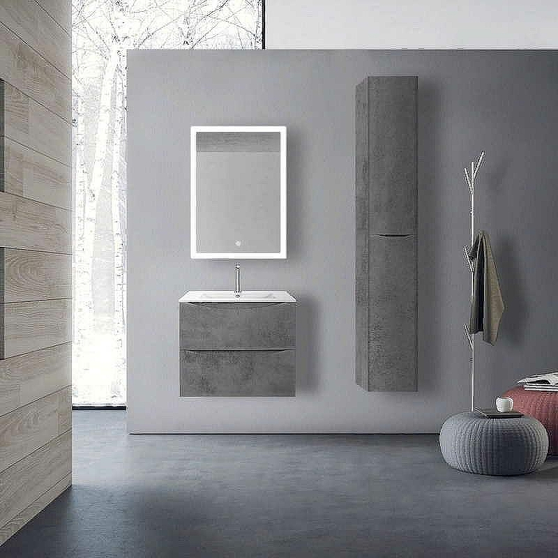 Шкаф пенал Vincea Mia 35 R VSC-2M170BT-R подвесной Beton, купить, цена, заказать, магазин, доставка, скидка, промокод, купить, цена, заказать, магазин, доставка, скидка, промокод