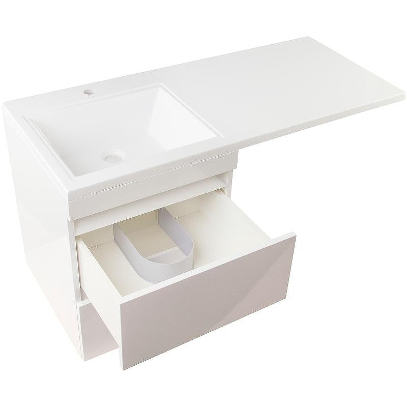 Тумба под раковину Style Line Даллас Люкс Plus 120 СС-00002351 подвесная Белая, купить, цена, заказать, магазин, доставка, скидка, промокод, купить, цена, заказать, магазин, доставка, скидка, промокод