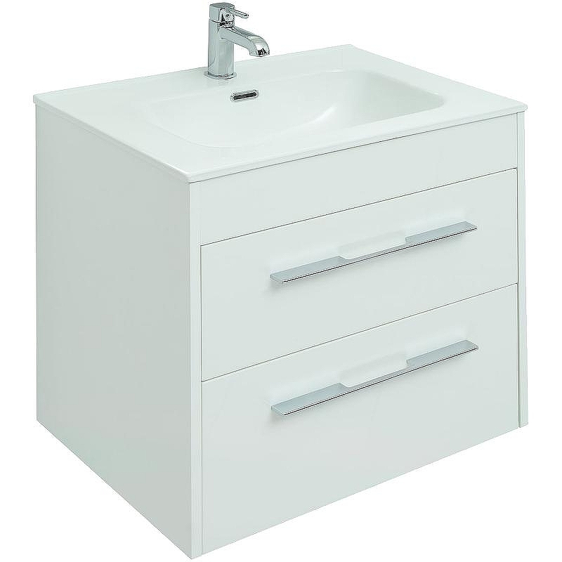 Тумба под раковину Aquanet Августа 60 277507 подвесная Белый глянец, купить, цена, заказать, магазин, доставка, скидка, промокод, купить, цена, заказать, магазин, доставка, скидка, промокод