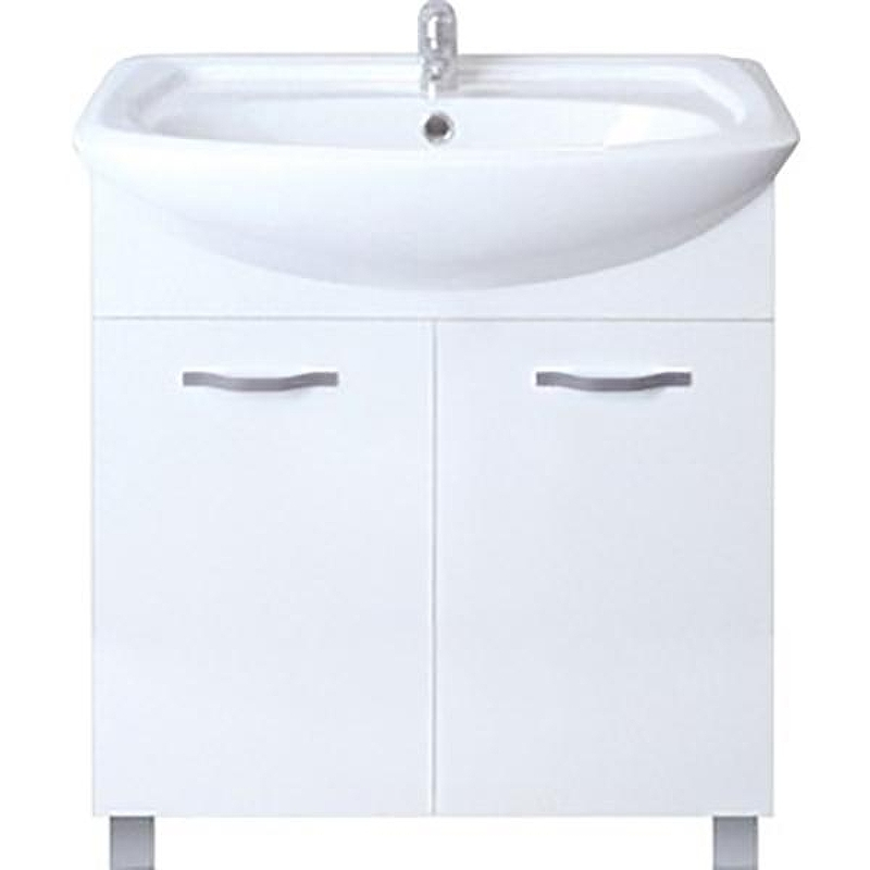 Тумба под раковину 1MarKa Вита 65Н Белая глянцевая, купить, цена, заказать, магазин, доставка, скидка, промокод, купить, цена, заказать, магазин, доставка, скидка, промокод
