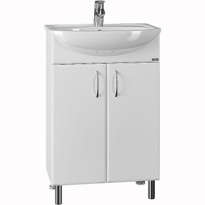 Тумба под раковину СанТа Уют 55 Белая