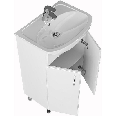 Тумба под раковину СанТа Уют 55 Белая