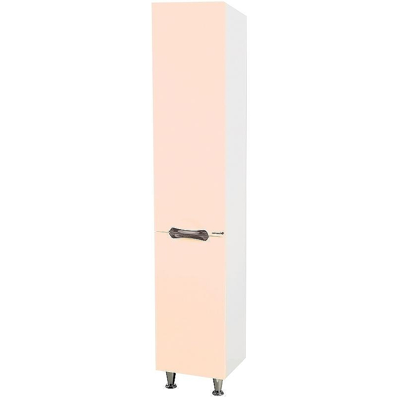 Шкаф пенал Bellezza Лагуна 35 L 4622107002075 Бежевый Белый, купить, цена, заказать, магазин, доставка, скидка, промокод, купить, цена, заказать, магазин, доставка, скидка, промокод