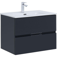 Тумба под раковину Aquanet Алвита New 70 303908 подвесная Антрацит, купить, цена, заказать, магазин, доставка, скидка, промокод, купить, цена, заказать, магазин, доставка, скидка, промокод