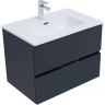 Тумба под раковину Aquanet Алвита New 70 303908 подвесная Антрацит, купить, цена, заказать, магазин, доставка, скидка, промокод, купить, цена, заказать, магазин, доставка, скидка, промокод