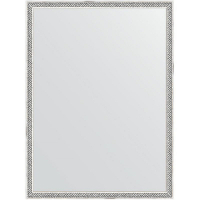Зеркало Evoform Definite 78х58 BY 0639 в багетной раме - Витое серебро 28, купить, цена, заказать, магазин, доставка, скидка, промокод, купить, цена, заказать, магазин, доставка, скидка, промокод