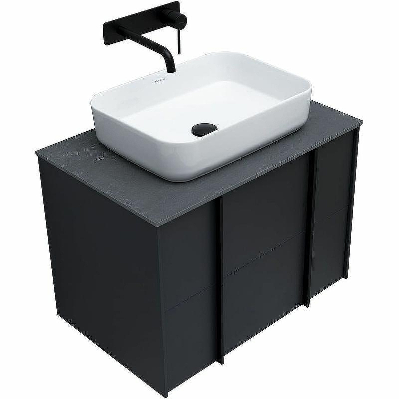 Тумба под раковину Allen Brau Reality 70 1.32004.AM подвесная Антрацит матовый, купить, цена, заказать, магазин, доставка, скидка, промокод, купить, цена, заказать, магазин, доставка, скидка, промокод