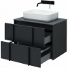 Тумба под раковину Allen Brau Reality 70 1.32004.AM подвесная Антрацит матовый, купить, цена, заказать, магазин, доставка, скидка, промокод, купить, цена, заказать, магазин, доставка, скидка, промокод