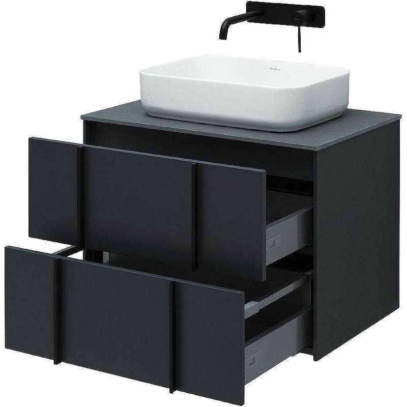 Тумба под раковину Allen Brau Reality 70 1.32004.AM подвесная Антрацит матовый, купить, цена, заказать, магазин, доставка, скидка, промокод, купить, цена, заказать, магазин, доставка, скидка, промокод