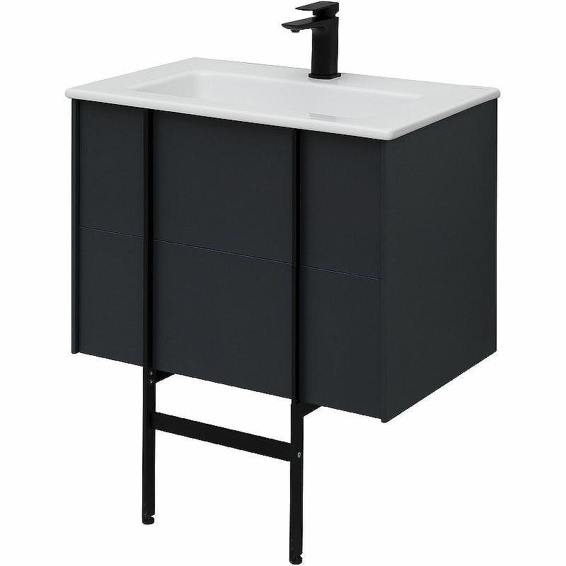 Тумба под раковину Allen Brau Reality 70 1.32004.AM подвесная Антрацит матовый, купить, цена, заказать, магазин, доставка, скидка, промокод, купить, цена, заказать, магазин, доставка, скидка, промокод