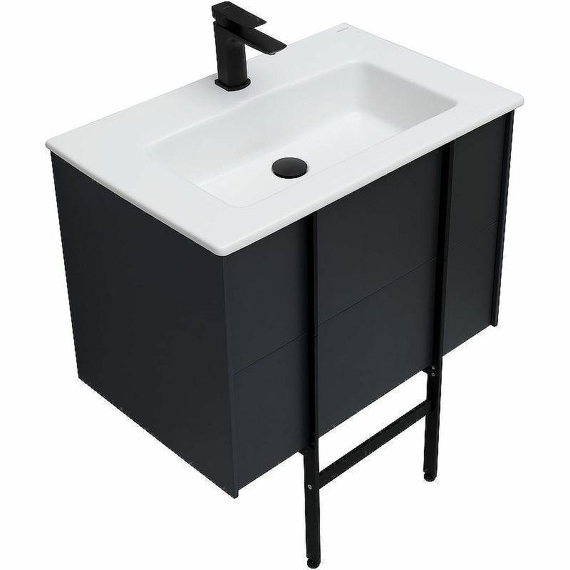 Тумба под раковину Allen Brau Reality 70 1.32004.AM подвесная Антрацит матовый, купить, цена, заказать, магазин, доставка, скидка, промокод, купить, цена, заказать, магазин, доставка, скидка, промокод