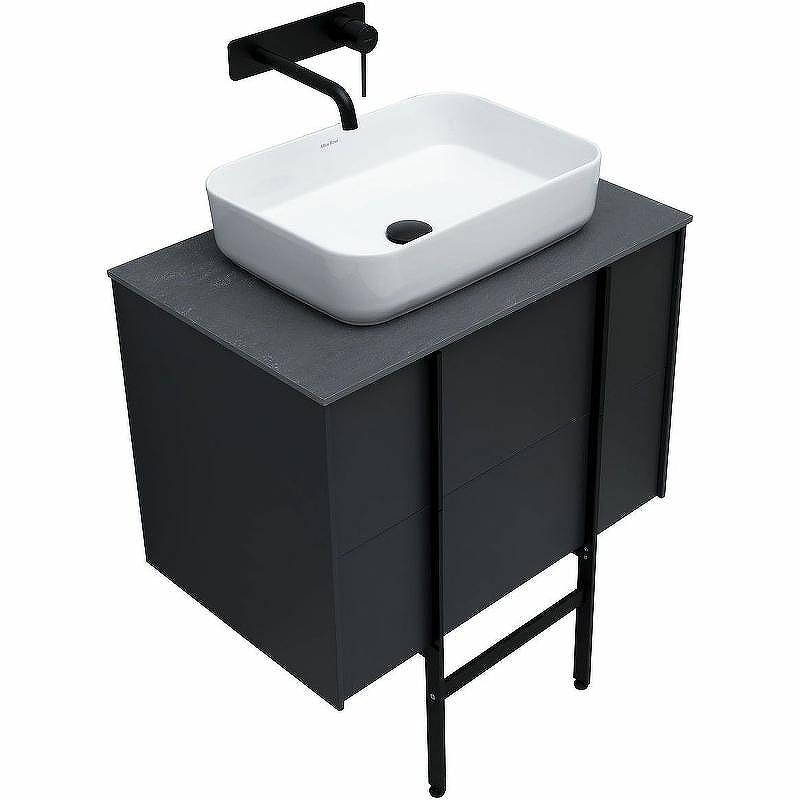 Тумба под раковину Allen Brau Reality 70 1.32004.AM подвесная Антрацит матовый, купить, цена, заказать, магазин, доставка, скидка, промокод, купить, цена, заказать, магазин, доставка, скидка, промокод