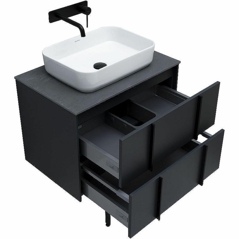 Тумба под раковину Allen Brau Reality 70 1.32004.AM подвесная Антрацит матовый, купить, цена, заказать, магазин, доставка, скидка, промокод, купить, цена, заказать, магазин, доставка, скидка, промокод