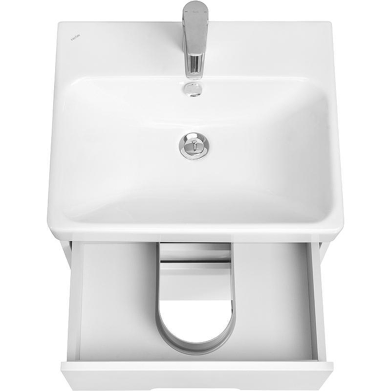 Тумба под раковину Aquaton Оливия 55 1A254201OL010 подвесная Белая матовая, купить, цена, заказать, магазин, доставка, скидка, промокод, купить, цена, заказать, магазин, доставка, скидка, промокод