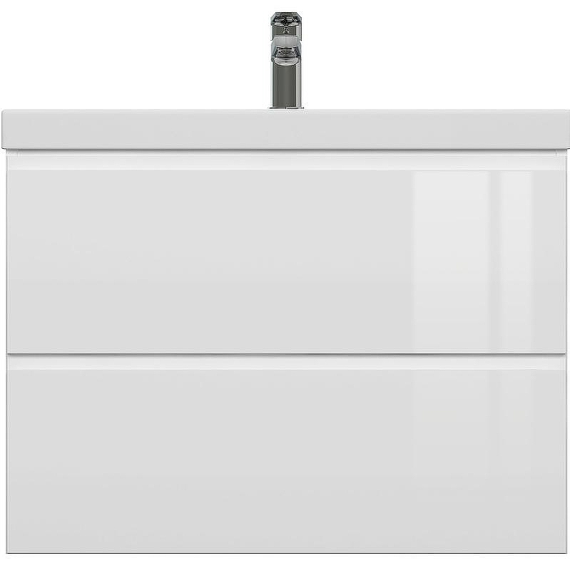 Тумба под раковину Cersanit Moduo Slim 80 64126 подвесная Белая, купить, цена, заказать, магазин, доставка, скидка, промокод, купить, цена, заказать, магазин, доставка, скидка, промокод