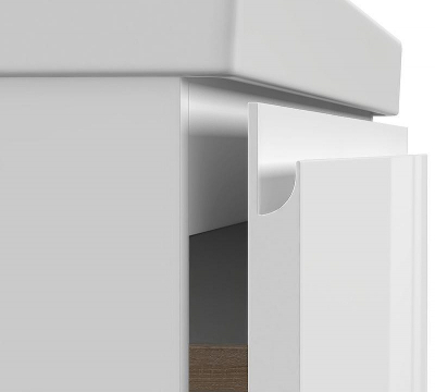 Тумба под раковину Cersanit Moduo Slim 80 64126 подвесная Белая