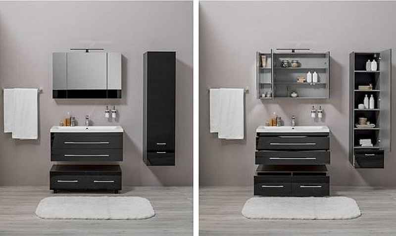 Зеркальный шкаф Aquanet Верона 100 175383 Белый, купить, цена, заказать, магазин, доставка, скидка, промокод, купить, цена, заказать, магазин, доставка, скидка, промокод