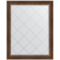 Зеркало Evoform Exclusive-G 121х96 BY 4363 с гравировкой в багетной раме - Римская бронза 88, купить, цена, заказать, магазин, доставка, скидка, промокод, купить, цена, заказать, магазин, доставка, скидка, промокод