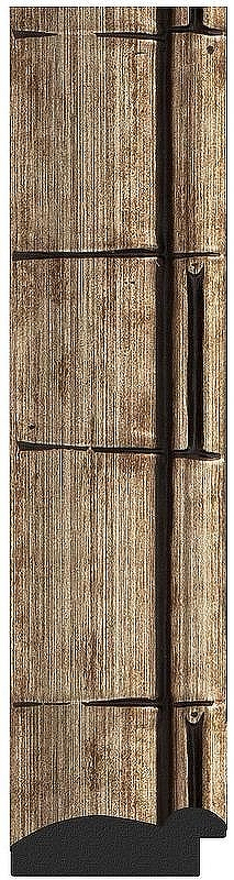 Зеркало Evoform Exclusive Floor 198х108 BY 6147 с фацетом в багетной раме - Серебряный бамбук 73, купить, цена, заказать, магазин, доставка, скидка, промокод, купить, цена, заказать, магазин, доставка, скидка, промокод