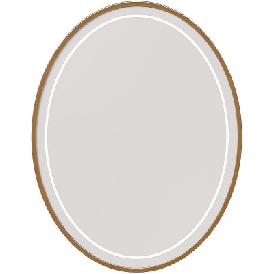Зеркало Caprigo Контур 70 М-379S-033.000.00.20 с подсветкой Бронза
