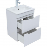Тумба под раковину Aquanet Практика 50 330455 подвесная Белая матовая, купить, цена, заказать, магазин, доставка, скидка, промокод, купить, цена, заказать, магазин, доставка, скидка, промокод
