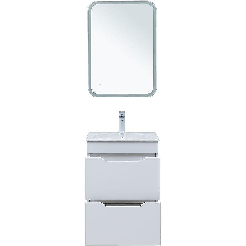 Тумба под раковину Aquanet Практика 50 330455 подвесная Белая матовая, купить, цена, заказать, магазин, доставка, скидка, промокод, купить, цена, заказать, магазин, доставка, скидка, промокод