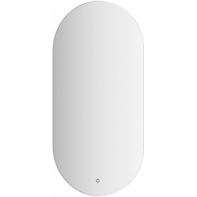 Зеркало Evoform Ledshine 100x50 BY 2697 с подсветкой 21.5 W - сенсорный выключатель - теплый белый свет