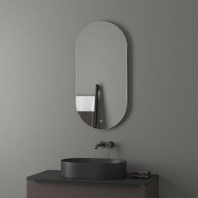 Зеркало Evoform Ledshine 100x50 BY 2697 с подсветкой 21.5 W - сенсорный выключатель - теплый белый свет