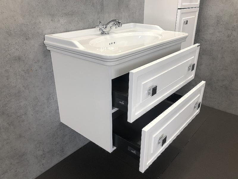 Тумба с раковиной Comforty Феррара 80 00004151060 подвесная Белая, купить, цена, заказать, магазин, доставка, скидка, промокод, купить, цена, заказать, магазин, доставка, скидка, промокод